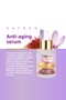 Saffron Colored Ageing Set - Face Cream, Serum and Eye Contour Anti-Wrinkle - 3
