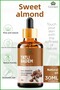 Sweet Almond Oil Cold Pressed 100% Natural Herbal Fixed Oil Sweet Almond Oil 30ml