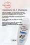 Hacı Şakir Coconut - BUY 11 GET 10 PAY, 2 in 1, Shampoo 500 ml, ROSIE - 2