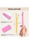 Facial Razor and Eyebrow Razor Women's Razor Hair Removal 3-Piece Extra Set - 3