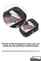 Makeup Bag Maxi |   Professional Transparent Makeup Bag Travel Cosmetic Skin Care Bag - 7