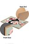 طقم طاولة MDF بإطار خشبي مكون من قطعتين مقاس 20 × 30 سم - موديل 10 - 3