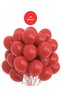 Pastel Red 10 Piece Balloon Set Birthday Party and Organization Decoration