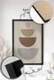 3 Piece Real Wood Colored Framed Painting Set - Model 38 - 2