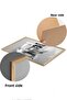 One Piece Wooden Frame Look Raccoon Printed Mdf 20X30 cm Painting - Model 56 - 2