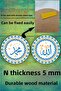 Allah Muhammed 2-Piece Wall Mdf Painting Model, Religious Islamic Home, Living Room, Hall, Office Decoration - 3