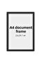 إطار الدبلوم إطار المستندات إطار الصورة شهادة A4 إطار واحد فارغ 21x30 - 3