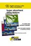 40X40Cm Microfiber Cleaning Cloth Super Absorbent Shiny Texture 3-Pack - 3
