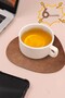 6-Piece Coasters Ideal for Home, Office and Workplace Brown Coasters - 2