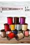 Satin Fabric Lilac Ribbon 1 cm X 100 m Handcrafted Gift Wrapping Henna Bridal Dowry Bundle Decoration Bow - 2