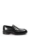 Genuine Leather Black Thermo Sole Hooked Classic Men's Shoes Tg09701131425 B - 4