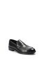 Genuine Leather Black Thermo Sole Hooked Classic Men's Shoes Tg09701131425 B - 2