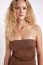 Strapless Maxi Evening Dress D3610Ax24Hs - 8