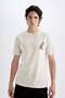 Spongebob Regular Fit Crew Neck Short Sleeve T-Shirt C5997Ax24Hs - 4