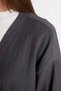Relax Fit Shawl Collar Belted Wrap Kimono Z8777Az24Sm - 5
