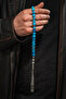 Natural Stone Rosary - Turquoise Agate Stone Natural Large Stone Rosary 10mm - 4