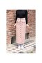 Full-Length Buttoned Hem Pocket Hijab Skirt Antique Powder - 8