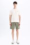 Regular Fit Crew Neck Back Print Short Sleeve T-Shirt C5670Ax24Hs - 2