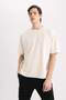 Crew Neck Oversize T-Shirt - Short Sleeve B6856AX24SP - 4