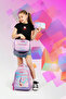 Sweet Cute Candy Ice Cream Patterned Keychain Gift Primary School Bag Thermal Nutrition Pen Holder Set