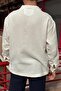 Apaş Collar, Muslin Cloth, Summer&Spring, Breathable, 100% Cotton, Oversize Shirt G11 - 6