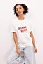 DeFactoFit NBA Miami Heat Boxy Fit Crew Neck Short Sleeve T-shirt B9887AX24SM - 5