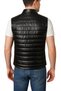 Derije Ramos Genuine Leather Men's Black Inflatable Vest - 4