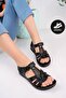 Women's Velcro Orthopedic Sole Comfortable Daily Sandals Comfortable Stylish - 7