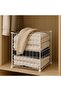 Metal Wire Storage Basket 33X33X33 cm Disassembled Installation, Organizer Box, Toy and Clothes Storage - 3