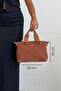Stylish Quality Medium Size Soft Leather Multi-Pocket Hand and Shoulder Bag. Boy 21 cm Width 33 cm