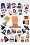 Naruto & Shippuuden Anime Phone Laptop Bullet Journal Adhesive Foil Sticker Pack (30 Pcs)