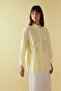 Relax Fit Terry Cotton Long Sleeve Shirt Tunic C2158AX24SM