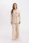 Regular Fit Long Sleeve Belted Shirt Tunic B6860AX24SP - 2