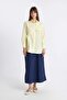 Relax Fit Terry Cotton Long Sleeve Shirt Tunic C2158AX24SM - 5