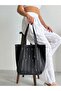 New Model Denim Fabric Stone Stylish Quality Both Daily and Stylish Hand and Shoulder Bag - 2