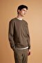 Regular Fit Crew Neck Basic Plain Sweatshirt B6495Ax24Sp - 2