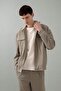 Relax Fit Shirt Collar Pleated Snap Pocket Shirt Jacket B6500Ax24Sp - 4
