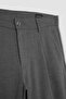 Pants Tailored Regular Fit Basic Plain with Pockets Straight Leg A7273Ax24Sp - 7