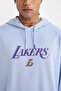 Defactofit Nba Los Angeles Lakers Comfort Fit Hooded Sweatshirt B3893Ax24Sp - 6