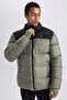 Warm Defactofit Water Repellent Inflatable Coat Windproof Oversize Wide Fit Zipper Pocket Y737
