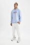 Defactofit Nba Los Angeles Lakers Comfort Fit Hooded Sweatshirt B3893Ax24Sp - 2