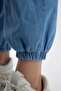 Cargo Fit Stretchy Striped Leg Jeans Trousers for Girls B4952A824Sp - 5