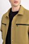 Relax Fit Polo Collar Snap Fastener Zipper Pocket Transitional Spring Jacket Coat B6711Ax24Sp - 8