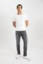 Carlo Skinny Fit Extra Tight Fit Regular Waist Extra Tight Leg Jean Pants B3619Ax24Sp - 3
