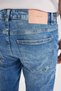 Carlo Skinny Fit Extra Tight Fit Regular Waist Extra Tight Leg Jean Pants B4672Ax24Sp - 6