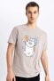 Regular Fit Crew Neck Printed Short Sleeve T-Shirt B4318Ax24Sp