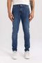 Carlo Skinny Fit Extra Tight Fit Regular Waist Extra Tight Leg Jean Pants C0688Ax24Sp