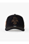 Women's Men's Black/Gold Hat the Indians Collection - Red Indian - New Cap - 3
