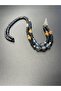 Ancient Archer's Necklace |   Thermal Blue Natural Stone • Hematite • Rutrashka • Tiger Eye - 3