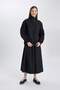 Oversize Wide Cut Half Turtleneck Parachute Jacket B8311Ax24Sp - 2